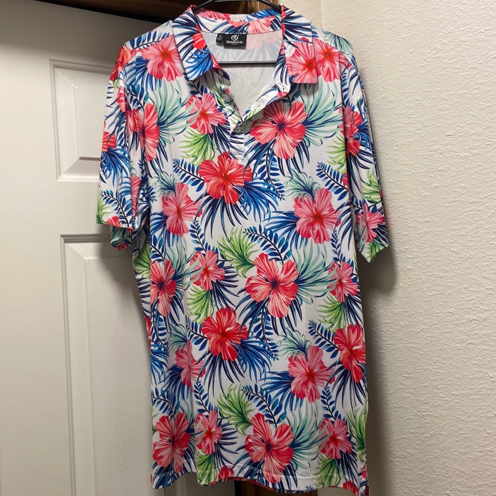 Green side golf tshirt XL
